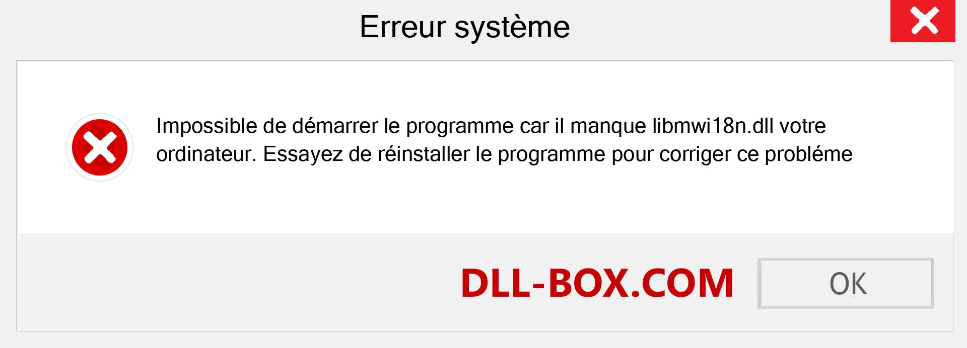 Le fichier libmwi18n.dll est manquant ?. Télécharger pour Windows 7, 8, 10 - Correction de l'erreur manquante libmwi18n dll sur Windows, photos, images